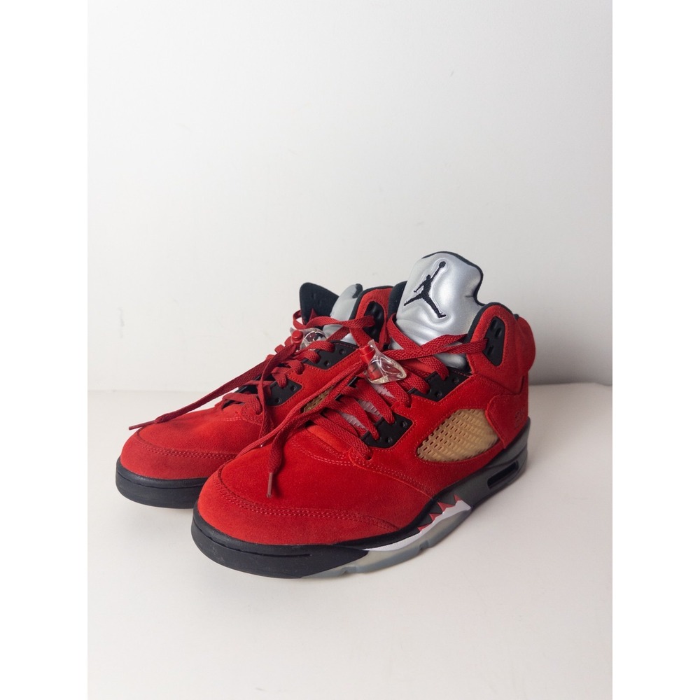 Air Jordan 5 Retro Raging Bull Red Suede Mens 11 DD0587-600 2021 Sneakers